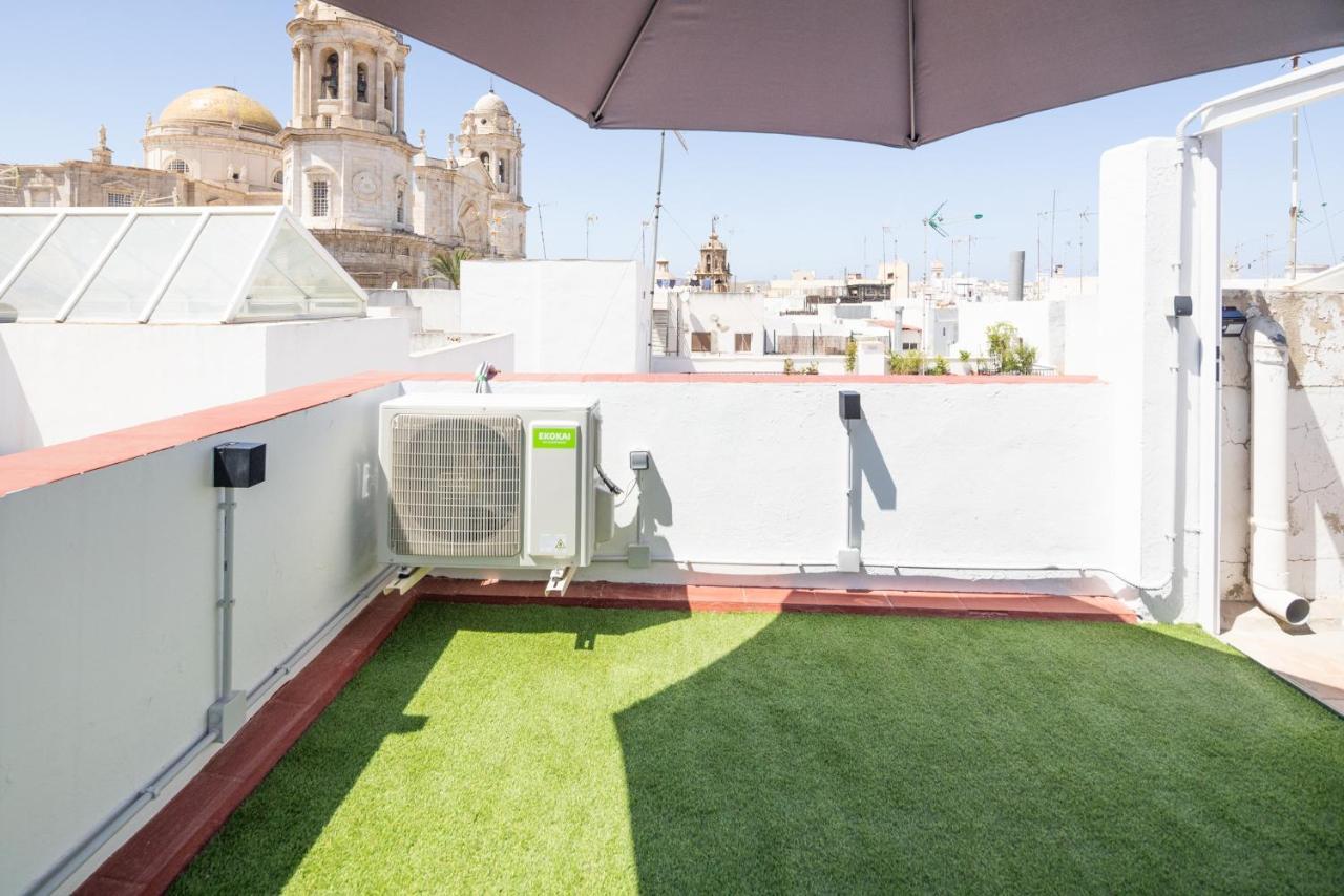 La Terraza Del Populo Little Apartments Cádiz Kültér fotó